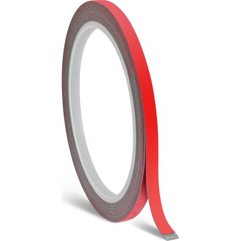 Extra Strong Double Sided Tape 5mm x 3m Water and Heat Resistant Adhesive Tape for Car, Home and Office Decoration (1/5)