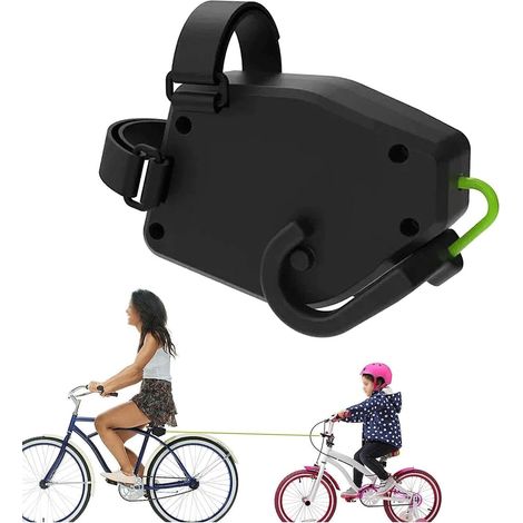 Corde de remorquage pour vélo, système de remorquage rétractable pour enfants et adultes, sangle de remorquage