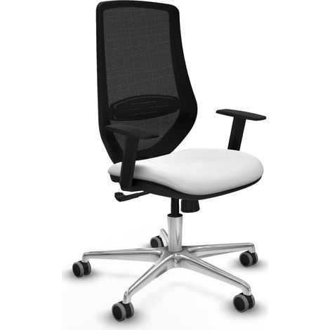 Piqueras y Crespo D086G0W Chaise de Bureau Blanc Confortable