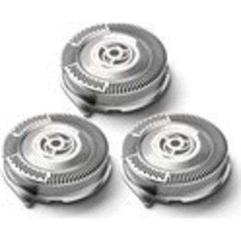 Scherköpfe, kompatibel mit Philips Rasierern der 5000er Serie (SH50/50, S5000, S5212, S5230, S5560, 5570, 5620) – Scherkopf-Set – Rasierzubehör – 3-teilig