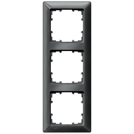 Siemens Rahmen 3fach DELTA line, carbonmetallic 5TG2553-6 (1/2)