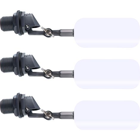 3 emballage fiable vanne à bille de flotteur d'eau fermer 1/2 pouce automatique remplir alimentation humidificateur réservoir d'eau, vanne à bille d'eau (1/5)