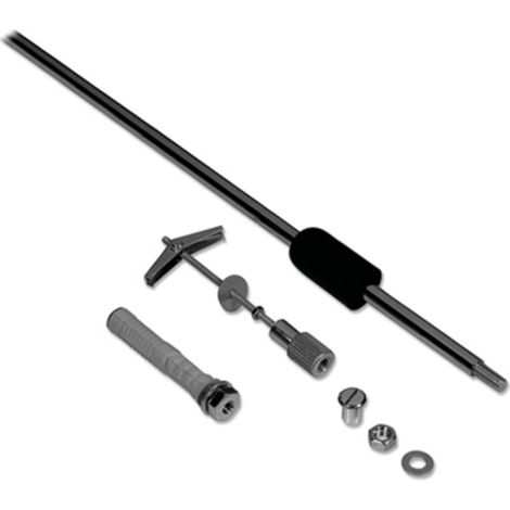 Support ciel de bar chromé hauteur maximale 1040mm - EMUCA - 8054811 (1/2)
