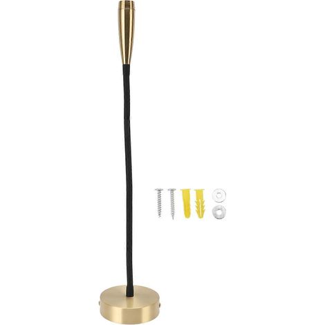 Flexible Schwanenhals-Wandleuchte, 3 W, 200 lm Lichtleistung, Wand-Leseleuchte, Aluminium