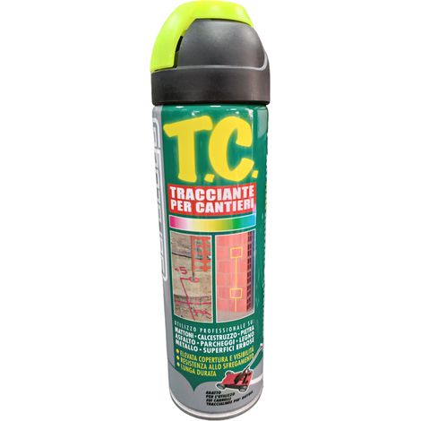 Tracciante Cantiere Saratoga 500ml Giallo