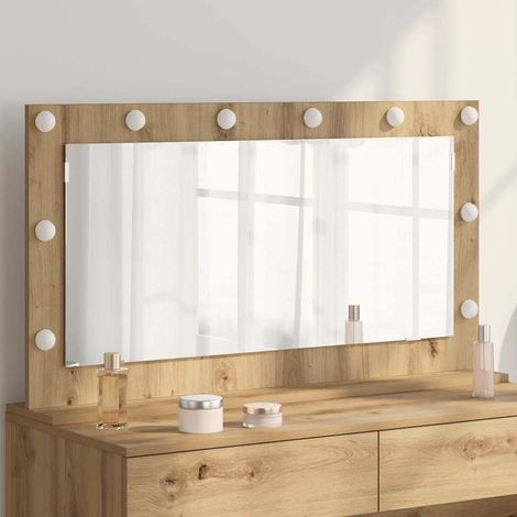 Waschtischspiegel Rechtwinklig Artisan-Eiche 100 x 55 x 18 cm
