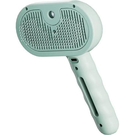 Hair Removal Comb for Dogs and Cats with Massage Function, Green (1/4)