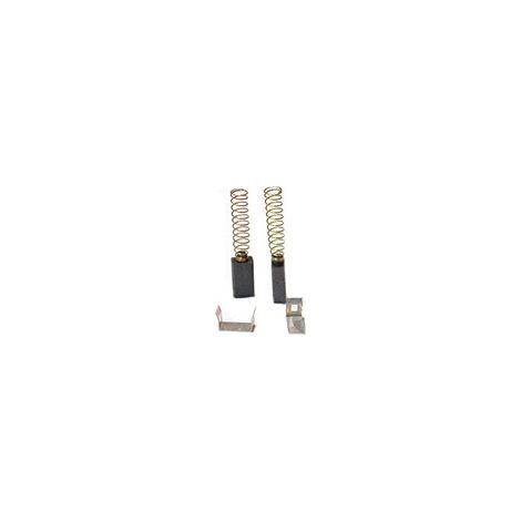 Set di 2 carboni adattabili per AEG - Atlas Copco, Milwaukee. Dimensioni: 5 x 8 x 14 mm.
