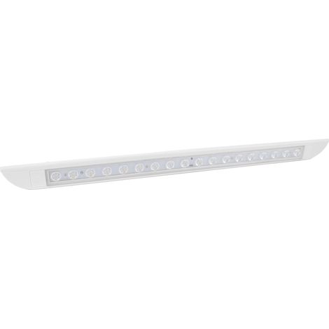 Bandeau LED intérieur 12V 6W 6000K 1000LM avec interrupteur tactile, blanc, universel pour camping-car, caravane, fourgon. (1/5)