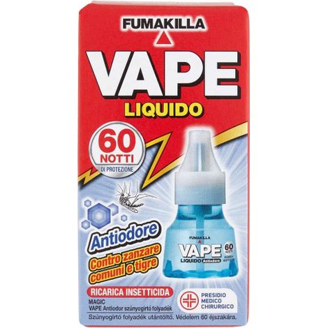 Vape, Ricarica liquida classic 60 notti