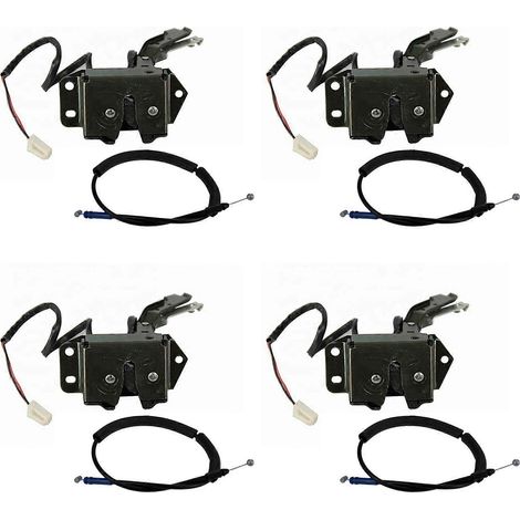 4 cerraduras para portón trasero de Toyota Hiace Commuter 2005-2018, número de pieza 69350-26120 (1/5)