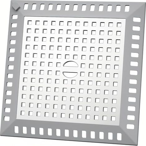 Attrape Cheveux Douche 12,3x12,3cm Filtre Douche Cheveux Anti Cheveu  Douche pour Les Siphons de Sol de Salle Bains et Cuisine afin D'eviter Que Les Tuyaux de Drainage ne Soient Obstrués (1/5)