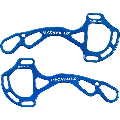 ACAVALLO Hackamore Alupro BLU ALLUMINIO LEGGERO CAVALLO (1/3)