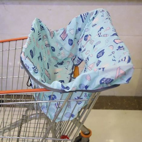Protège Bébé - Coussin Chaise Haute - En Polyester 100 % - Lavable À 30 °C - Pour Chaise Haute Chariot Salle À Manger - 1 Pièce (1/4)