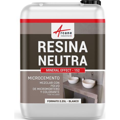 RESINA NEUTRA PARA HORMIGÓN PULIDO