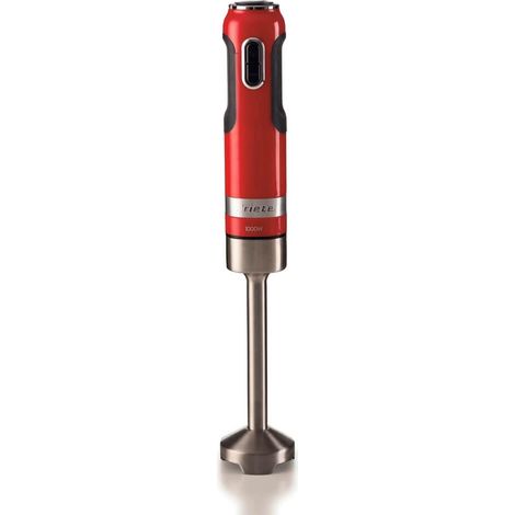 Ariete 602-00 Moderna Frullatore a immersione 1000W 10 velocita' turbo bicchiere 700ml tritatutto 500ml colore Rosso (1/5)