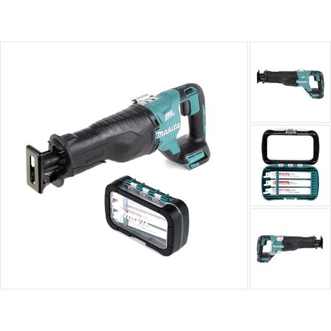 Sierra de sable sin cable Makita DJR 187 Z Solo 18 V sin escobillas + Surtido de sierras de sable ( P-81290 ) - sin batería, sin cargador (1/5)