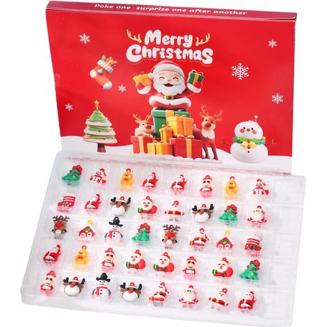 Décorations De Noël Mignonnes 40 Pièces Sachet d'Ornements Pendentif Décoratif de Fêtes pour Porte d'Entrée Salon Chambre Bureau Rebord de Fenêtre Manteau Mur Couronne Jardin (1/5)