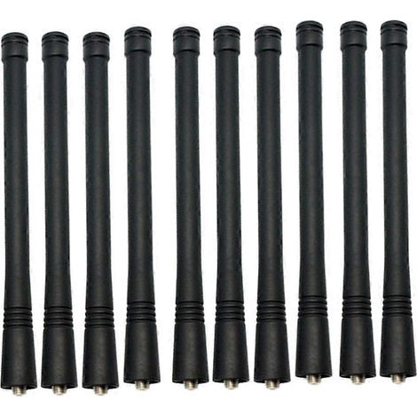 10 antennes VHF pour radios Motorola GP88. GP88S. GP328. GP338 et GP338 PLUS. 15 cm (6 pouces) (1/5)