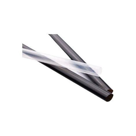 Gaine thermorétractable RS PRO, Dia. 9.5mm Clair rétreint 2:1, 1.2m ( Prix pour 1 )