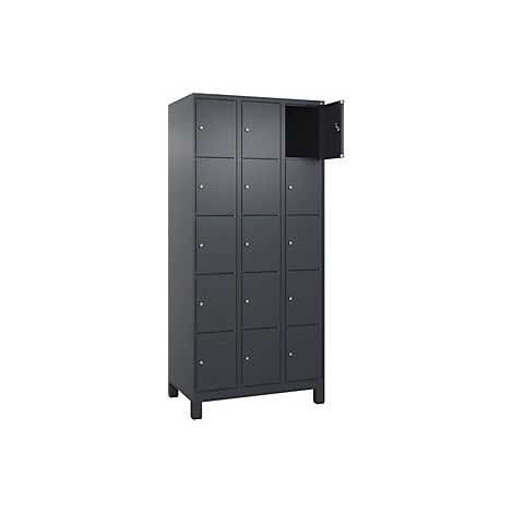kaiserkraft  Armadietto a 5 piani Evolo PLUS  3 scomparti  (1/3)