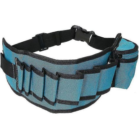 Sac à outils multipoches, pochette de ceinture, étui de rangement pour outils d'électricien, organisateur de sac à outils de ceinture (1/5)