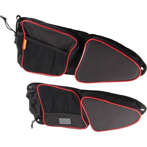 Set mit 2 Ersatz-Getränkehaltern für die Frontaufbewahrung für Polaris RZR XP Turbo Turbo S 1000 S900 (schwarz und rot) (1/5)