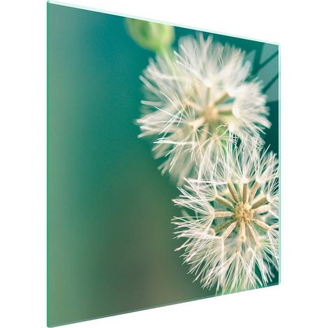 Glasofenschutzplatte 50x52 Blume (1/5)