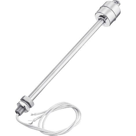 Contrôleur de capteur de niveau vertical de commutateur à boule flottante de réservoir d'eau d'acier inoxydable - 100mm (1/5)