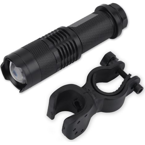Phare avant vélo étanche, lampe frontale LED puissante pour guidon VTT, éclairage vélo extérieur (1/5)
