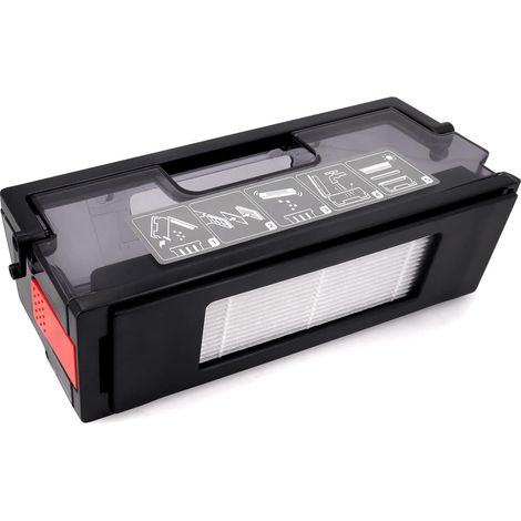 Depósito de polvo para el robot aspirador ECOVACS DEEBOT T9 Power (Negro) (1/5)