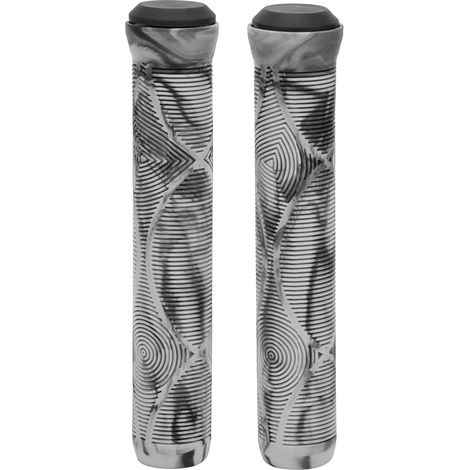 Poignée de Vélo Anti-dérapante Léger pour VTT, Grips en Caoutchouc Gris (1/5)