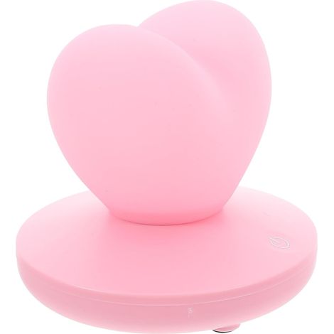 Veilleuse Tactile Rechargeable USB de Cœur Rose (1/5)
