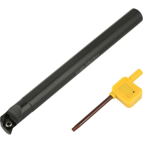 Porte-outil S16Q SDUCR11 16x180mm pour inserts DCGT11T3, DCMT11T3, DCMW11T3 - Support de coupe durable (1/5)