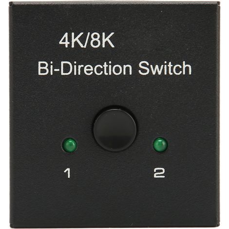 Commutateur HDMI Bidirectionnel 8K 40Gbps Plug and Play pour PS5, Xbox Series X et PC (1/5)