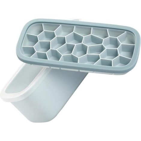 ibasenice Moule à Glaçons Set de 1 Pièce en Silicone avec Couvercle, (1/5)
