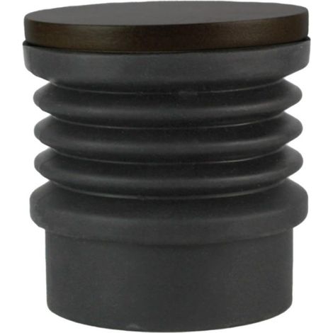 Moulin à café en silicone et dose unique pour nettoyage de trémie compatible avec Mazzer RF64 900N HC600 600AE, noir, 80 mm (1/5)