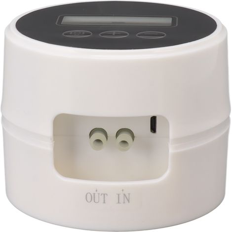 Système d'arrosage automatique d'intérieur avec minuterie noire, pour plantes en pot, jardin, 10 m, 10 pots