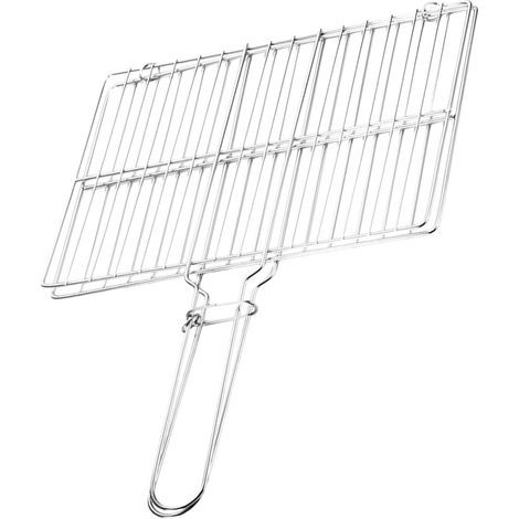 Edelstahl Grillkorb mit Anti hitzebeständigem Griff (1/5)