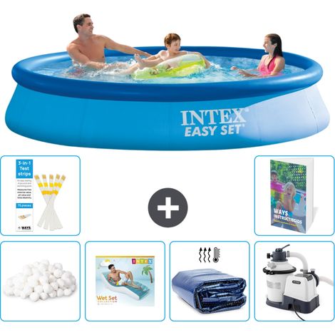Easy Set Pool Rund - 366x76 cm - 7-teilig  S5 (1/5)
