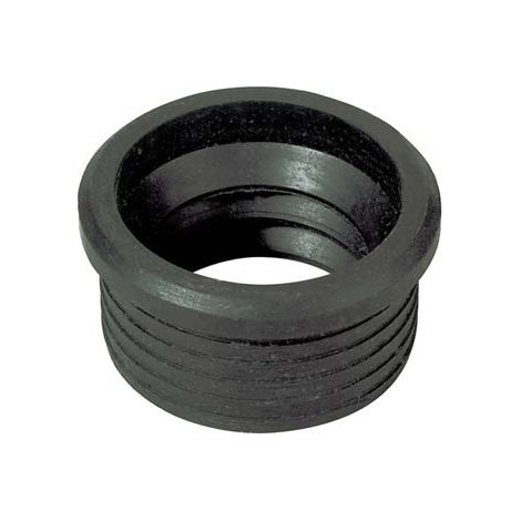 MORSETTO CURVA TECNICA - GOMMA NERA MM 50X26/35- 10 pezzi