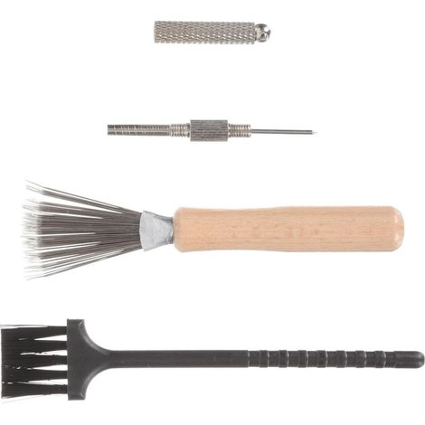 Blumenbegradiger und Rechen aus Stahl mit Holzgriff 1 Satz