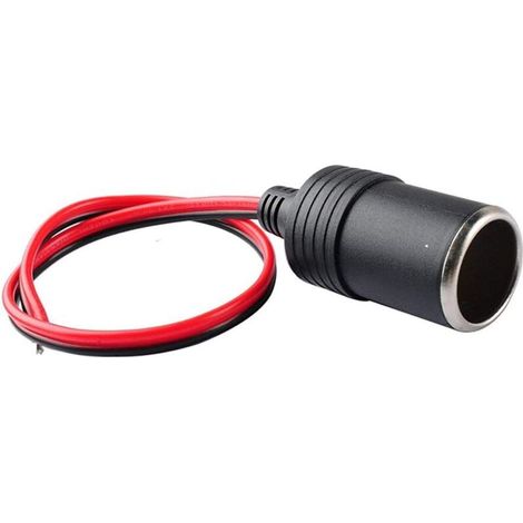 12V 10A Kfz-Zigarettenanzünder-Adapter/Anschluss (weiblich) - Schwarz - Auto-/Motorradprodukte