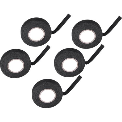 Lot de 5 rubans isolants électriques pour câblage automobile, le (1/5)