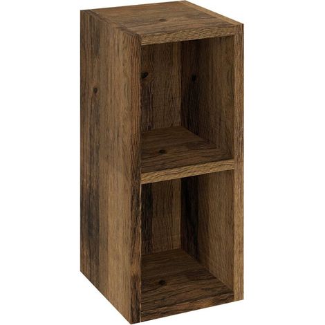 Armoire étagère supérieure TREOS 20x50x22cm, chêne Collingwood