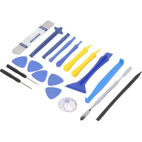 Kit d'outils de démontage et de réparation de 19 pièces pour équipements électroniques (1/5)