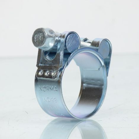 Collier de serrage à vis pour manchon pot d'échappement Ø31-34mm