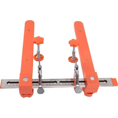 Kit de calibre d'installation de glissières de tiroir en acier inoxydable serrage 0 à 4 cm avec rail réglable 1 à 5 cm (1/5)