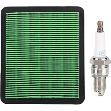 Filtre à Air pour Honda GCV135 GCV160 GC135 GC160 GX100 GXV57 GCV160LA GCV190LA Moteur de Tondeuse à Gazon, Filtre à Air + Remplacement de Bougie D'allumage pour Moteur