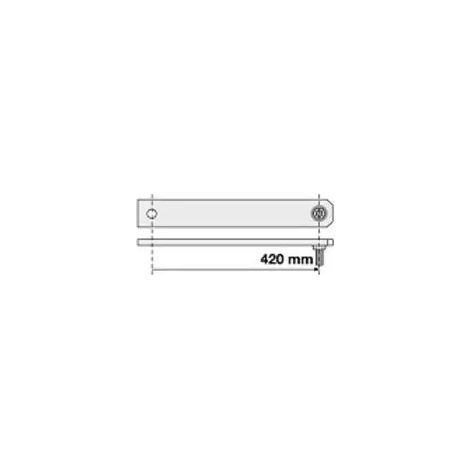 9013750 - Bras court Somfy Multipro
